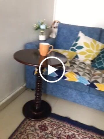 Customer video review of Wooden Side Table for Living Room Coffee End Table
