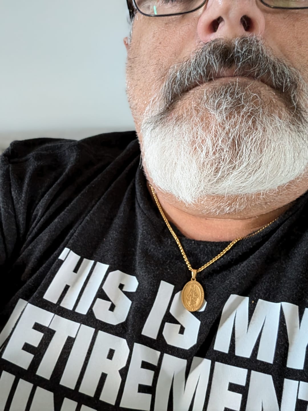 Customer photo review of Miraculous Mary Pendant Religion Christian Necklace