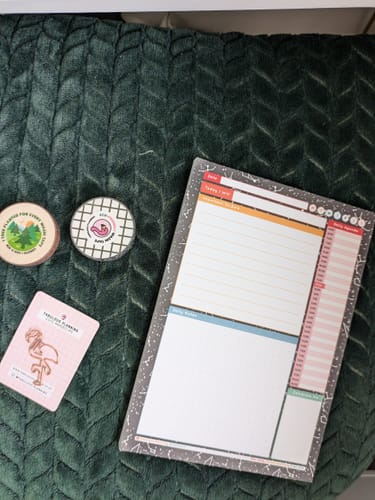Customer photo review of Freebie - Astronomy Agenda Pad