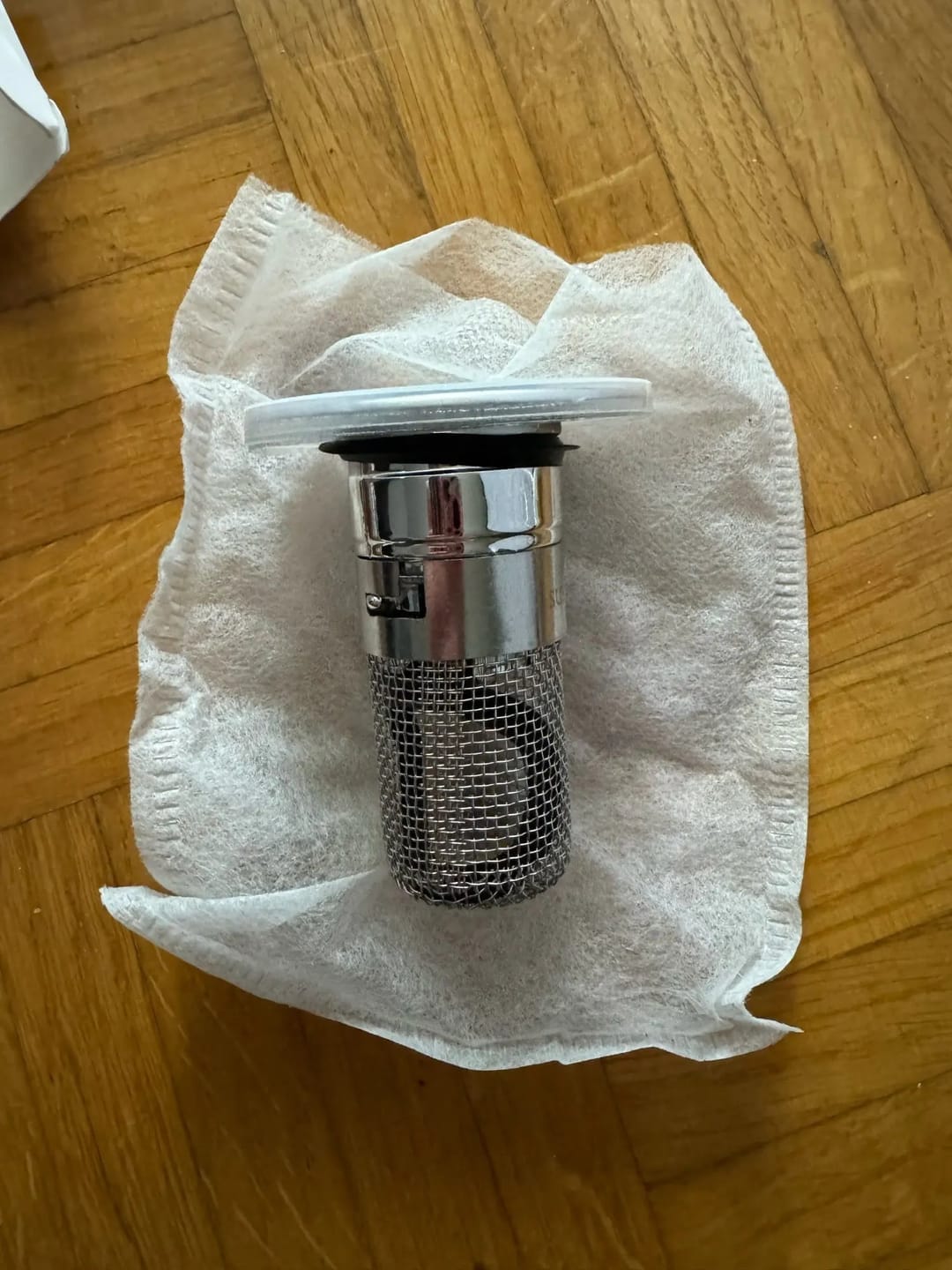 Customer photo review of Quickpop - Der innovative Abflussfilter