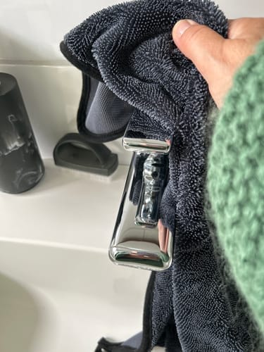 Customer photo review of TotalClean - Serviette microfibre XXL