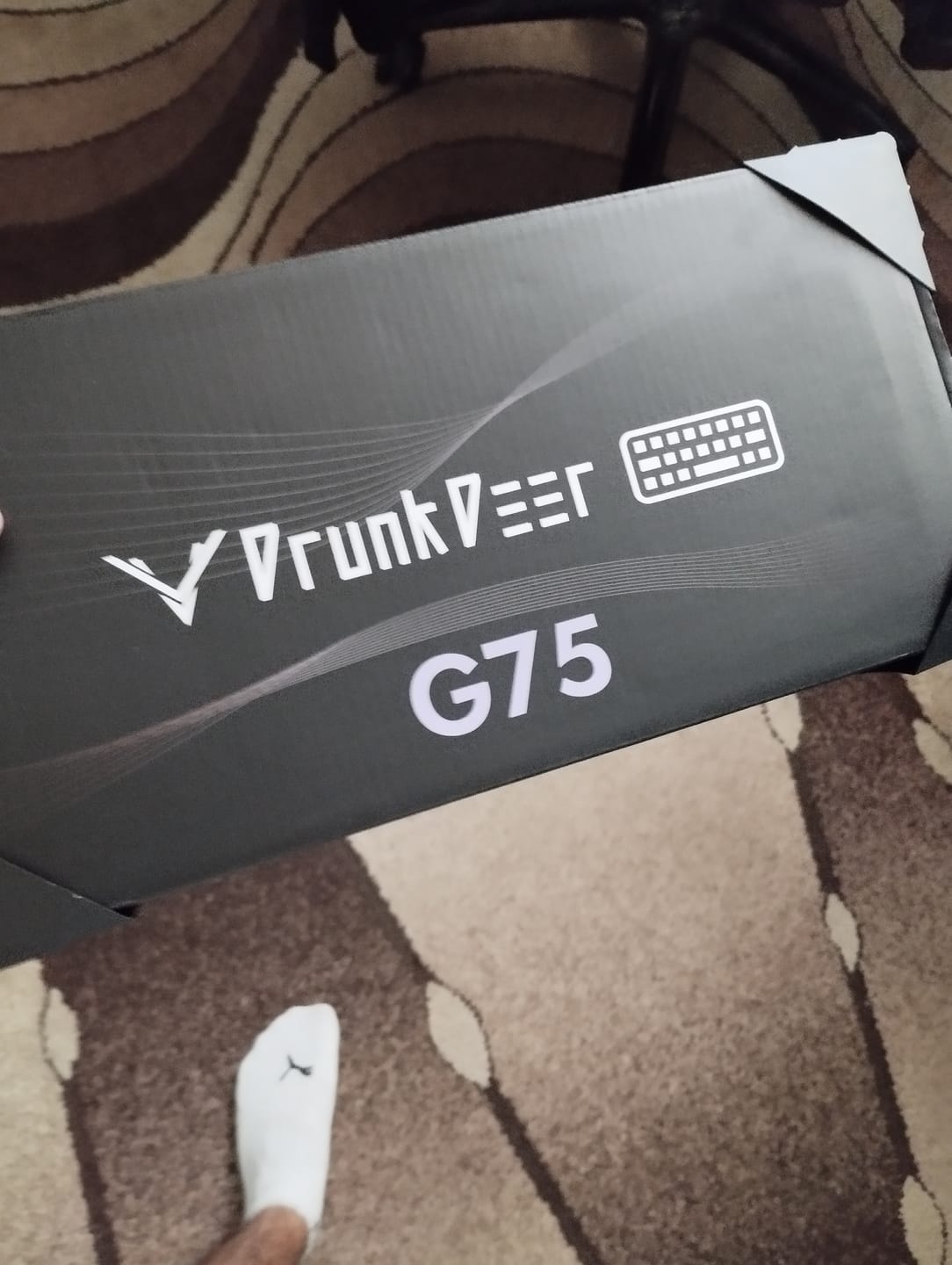 Customer photo review of DrunkDeer G75 Wired Actuation Distance Adjustable Magnetic Switch Keyboard