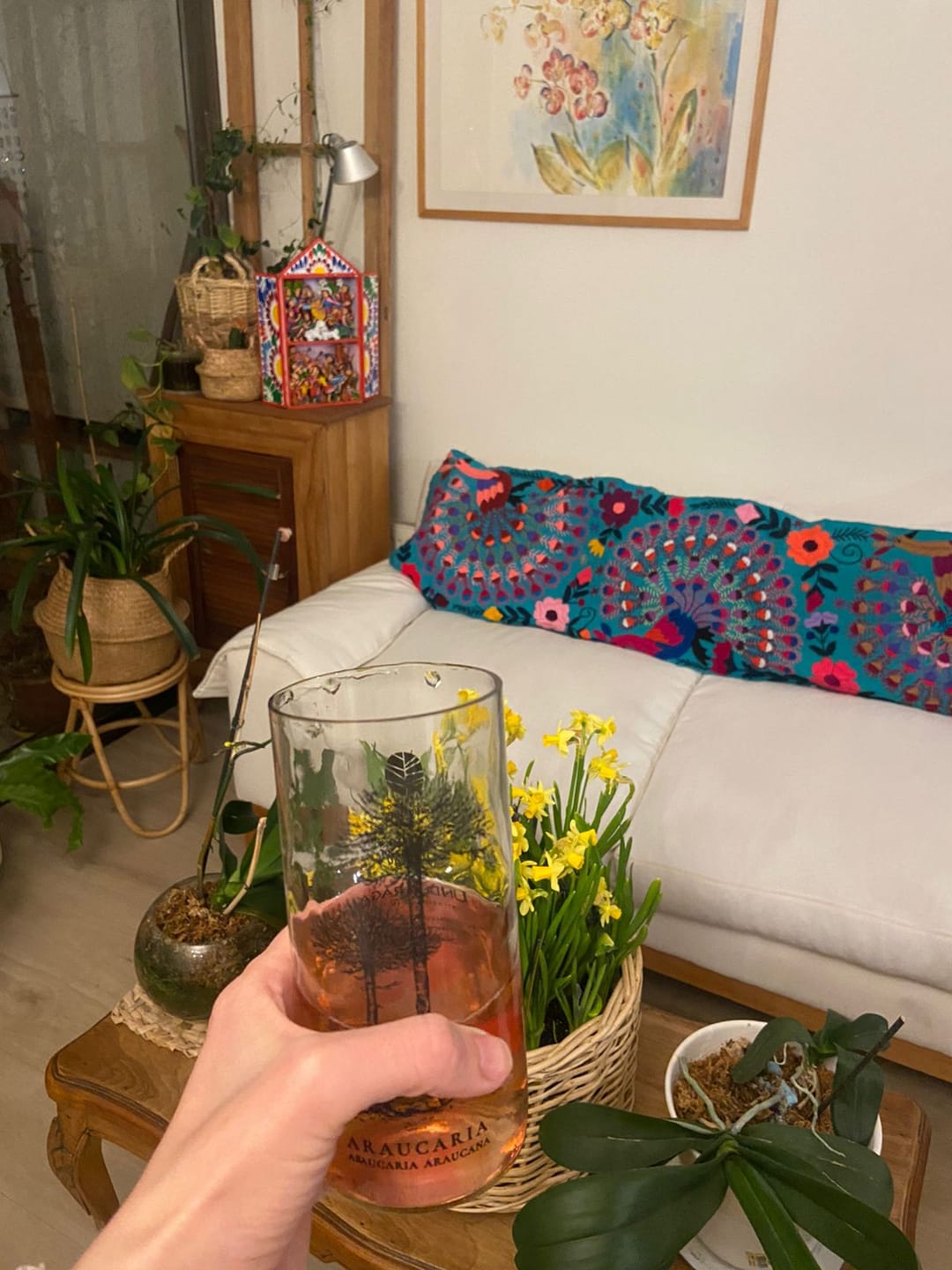 Customer photo review of Juego de 6 Vasos Árboles de Chile