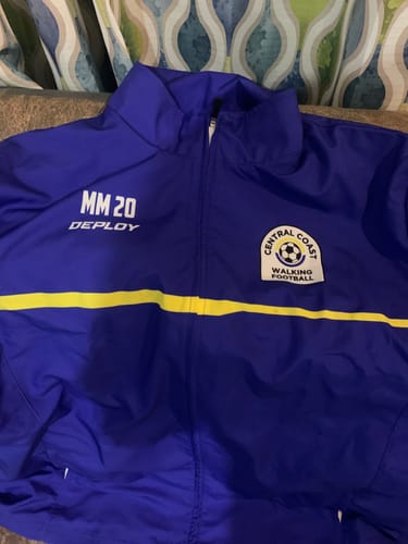 Customer photo review of Central Coast Walking Football - Flex Jacket