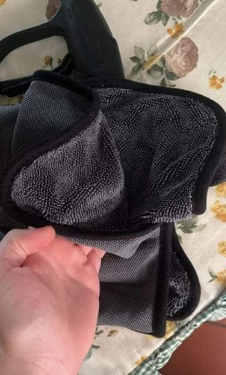 Customer photo review of TotalClean - Serviette microfibre XXL