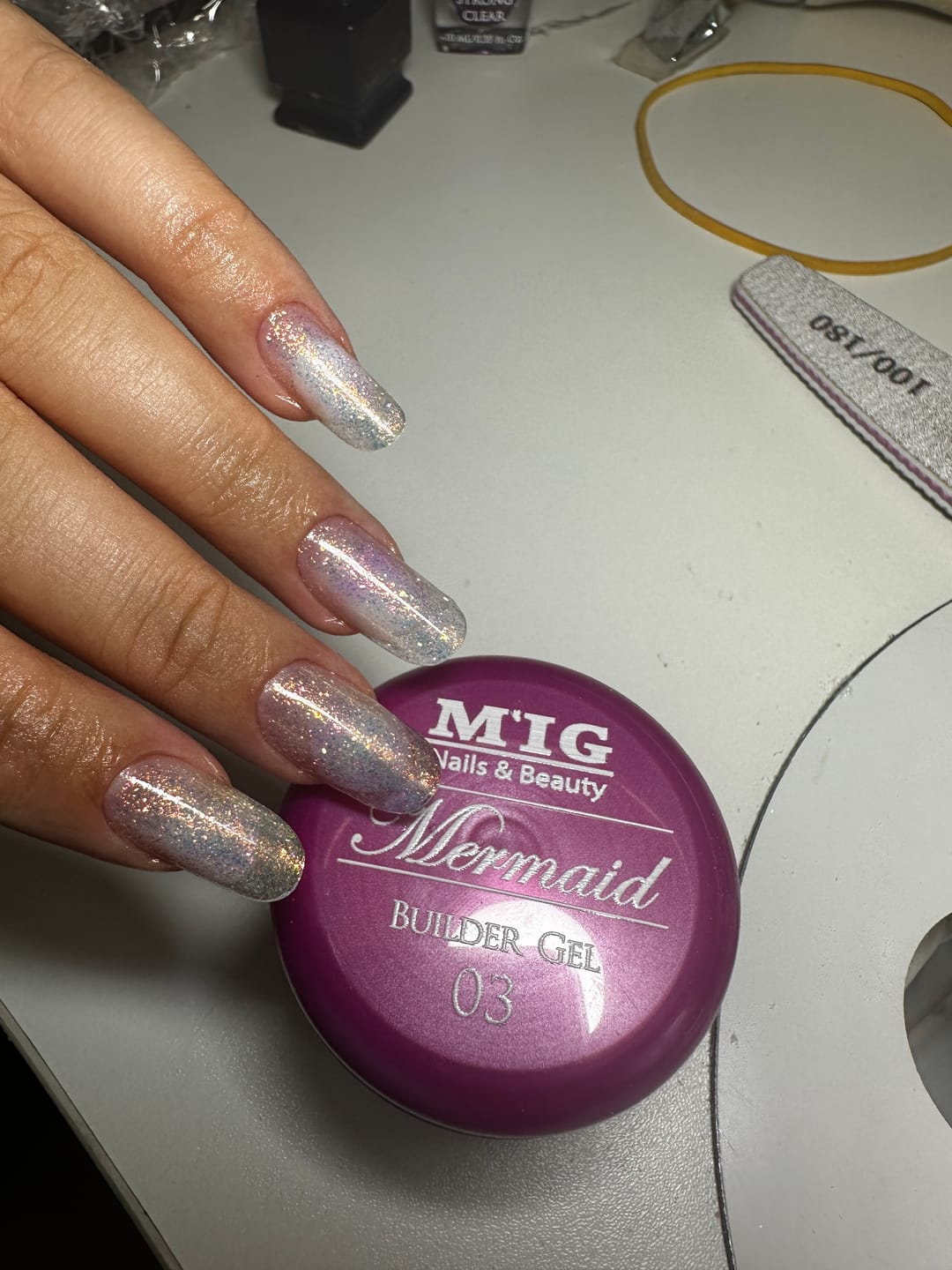 Customer photo review of Mermaid 03 Builder Gel