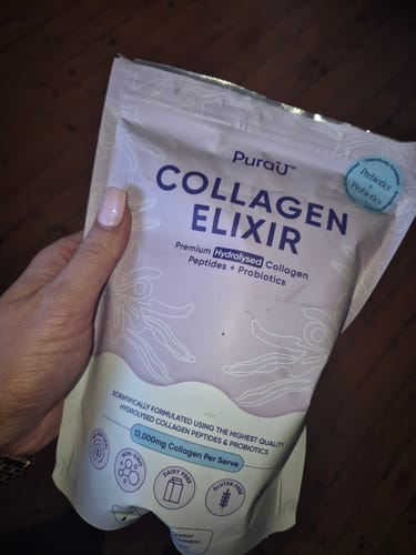 Customer photo review of Collagen Elixir™ - Vanilla
