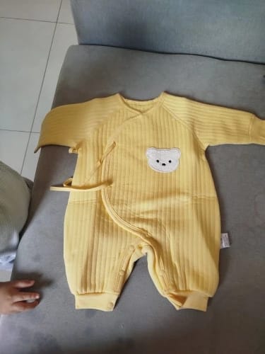 Customer photo review of Newborn Teddy Bear Onesie