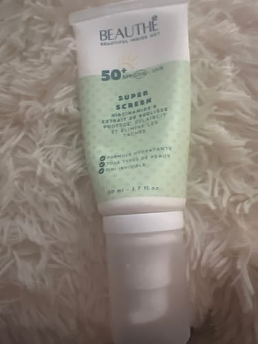 Customer photo review of Super Screen - SPF 50+