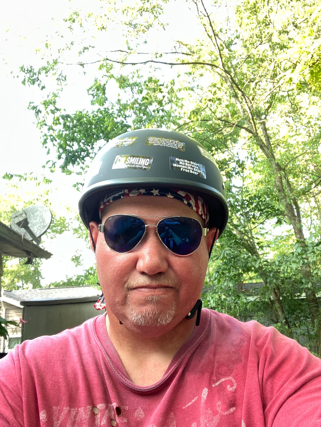 Customer photo review of World's Smallest & Lightest DOT Open Beanie Helmet - Matte Black