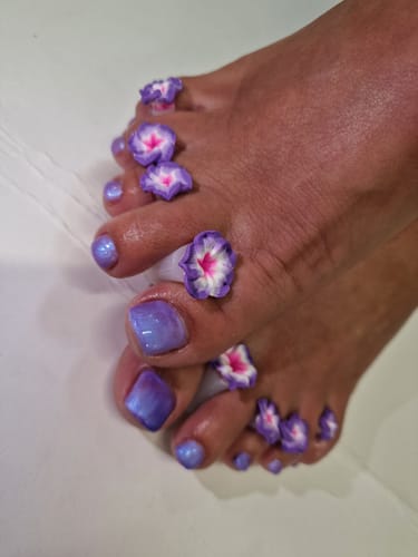 Customer photo review of "DIDIER LAB"GEL POLISH "EXOTIC", PEACOCK
