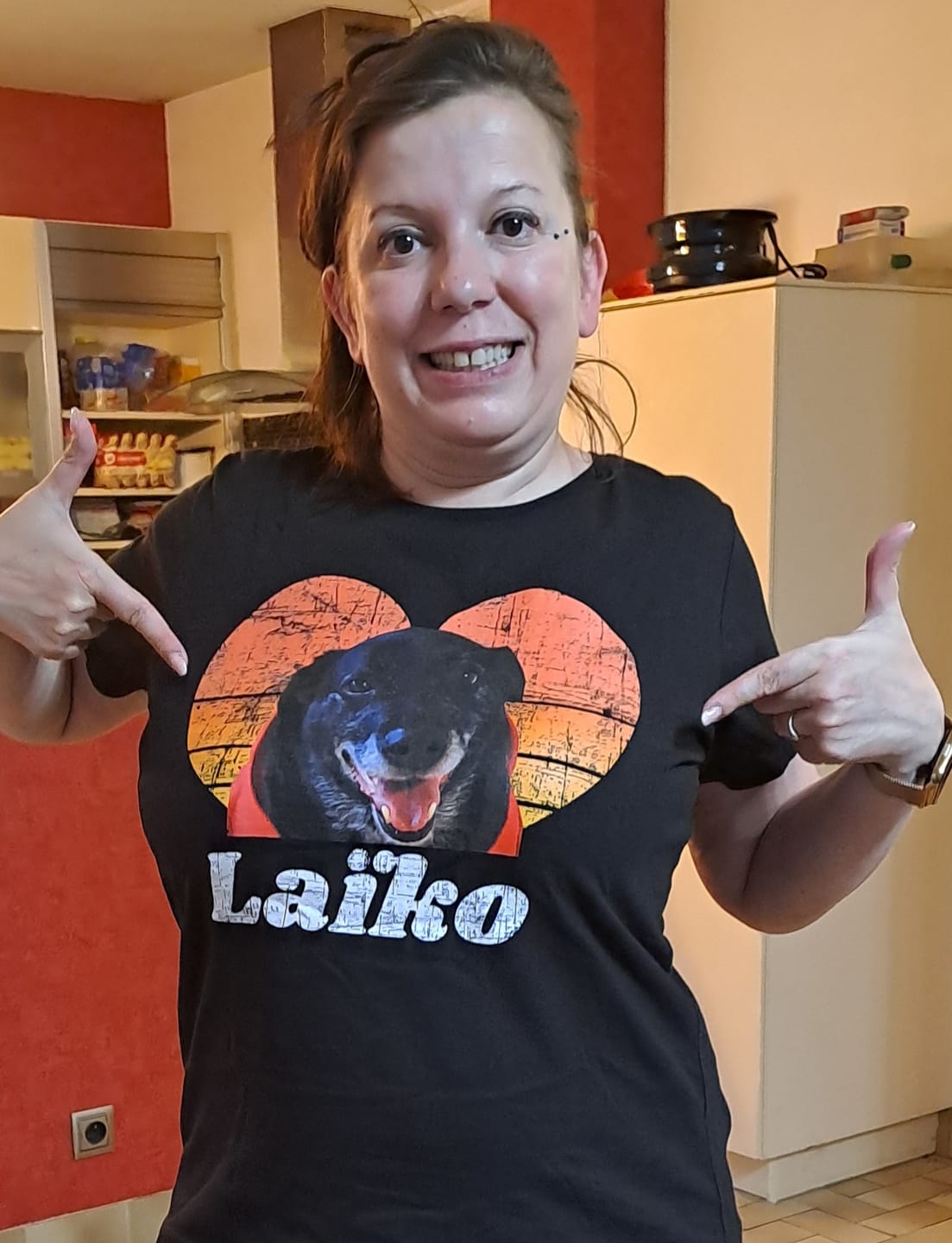Customer photo review of Vintage - T-Shirt personnalisé