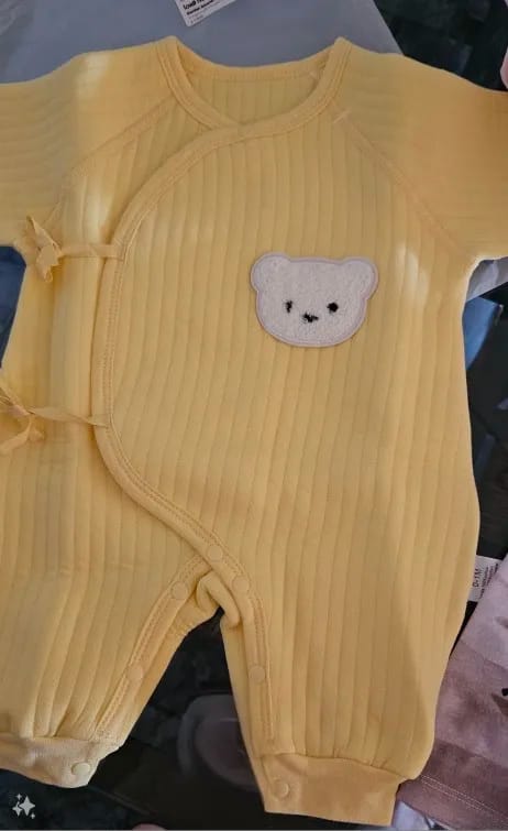 Customer photo review of Newborn Teddy Bear Onesie