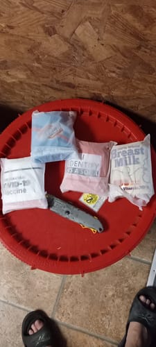 Customer photo review of 4-Pack Best Seller Beersy Silicone Can Covers