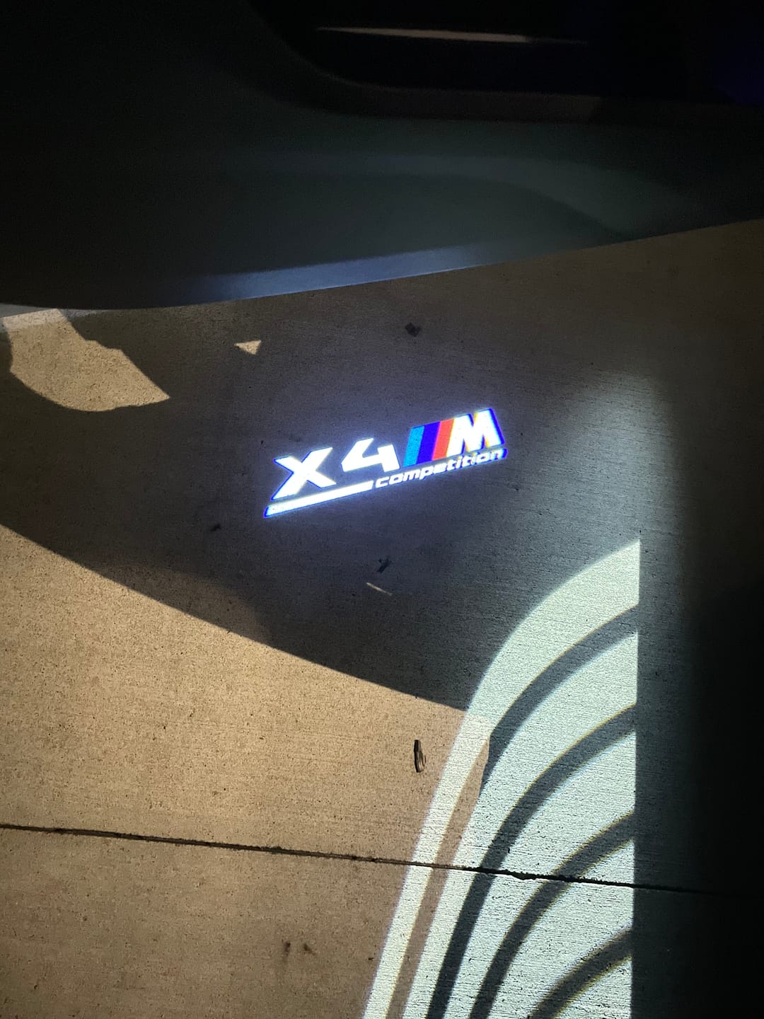 Customer photo review of BMW X SERIES DOOR LIGHTS
