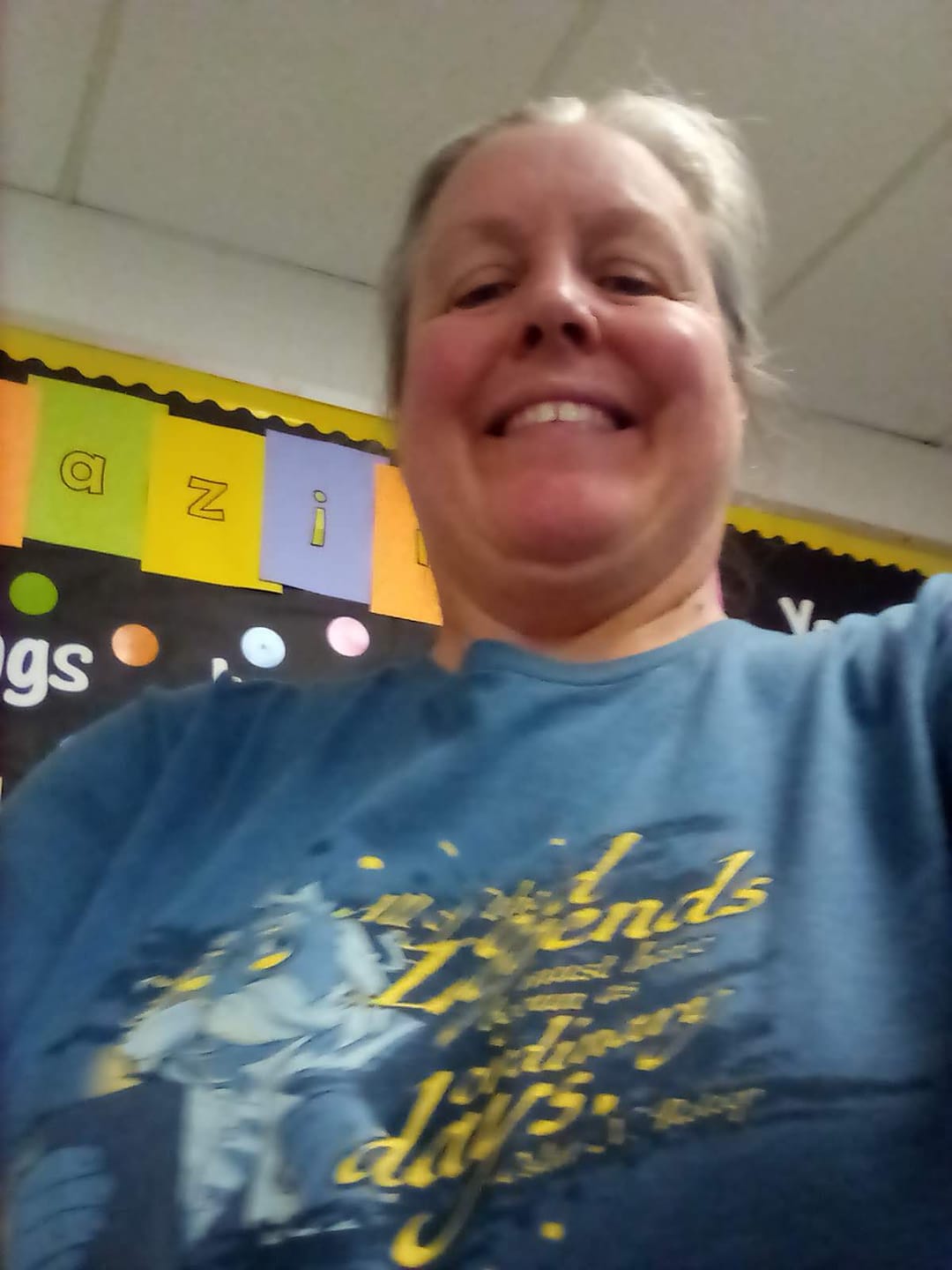 Customer photo review of The Wingfeather Saga - Oskar T-Shirt