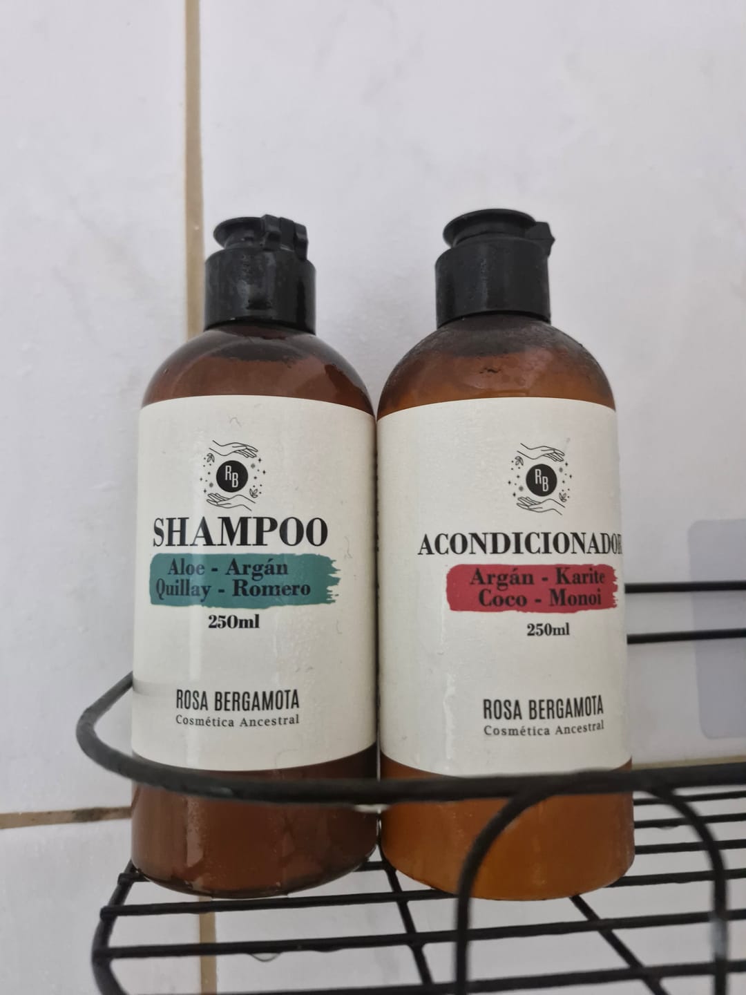 Customer photo review of 15% OFF Shampoo Anticaída 250ml