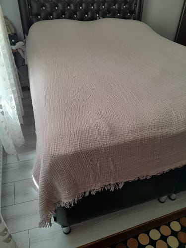 Customer photo review of Cocoon Yatak Örtüsü Orchid-Burnished Lilac