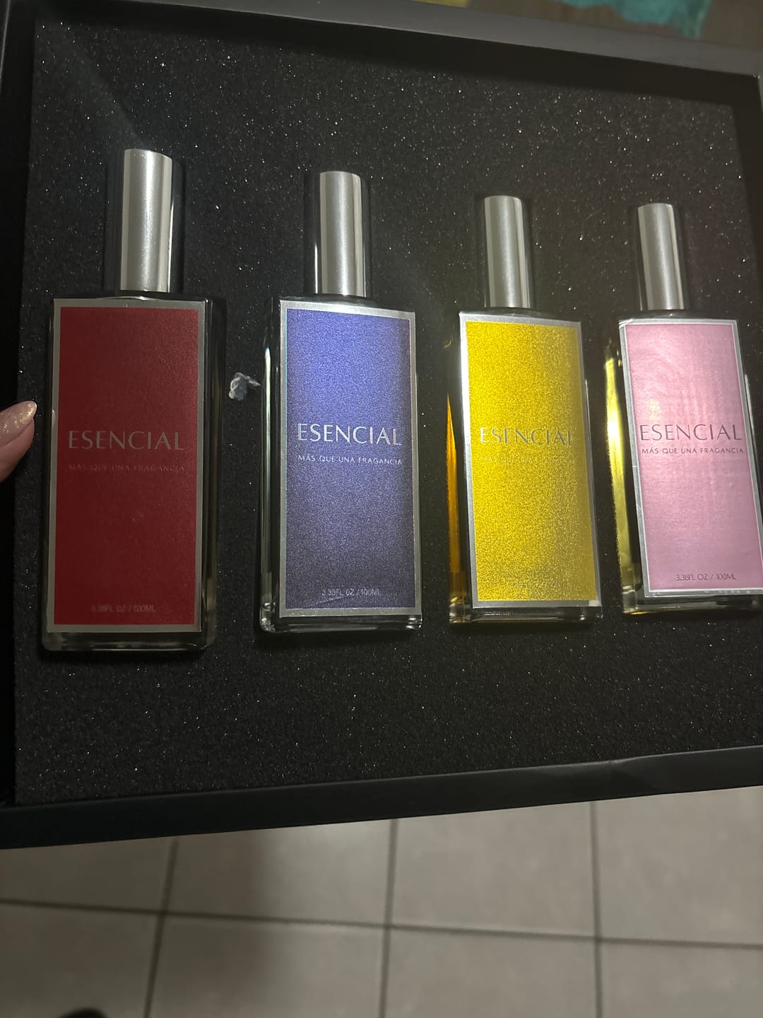 Customer photo review of Set "Más Vendidos Mujer" 4 Perfumes