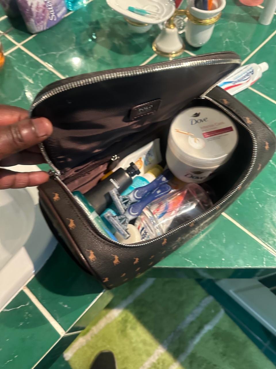 Customer photo review of Signature Toiletry Case