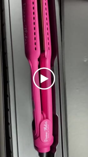 Customer video review of ENTREGA INMEDIATA NEW Plancha »Titanio Profesional Diana Fletes Quality INFRARED