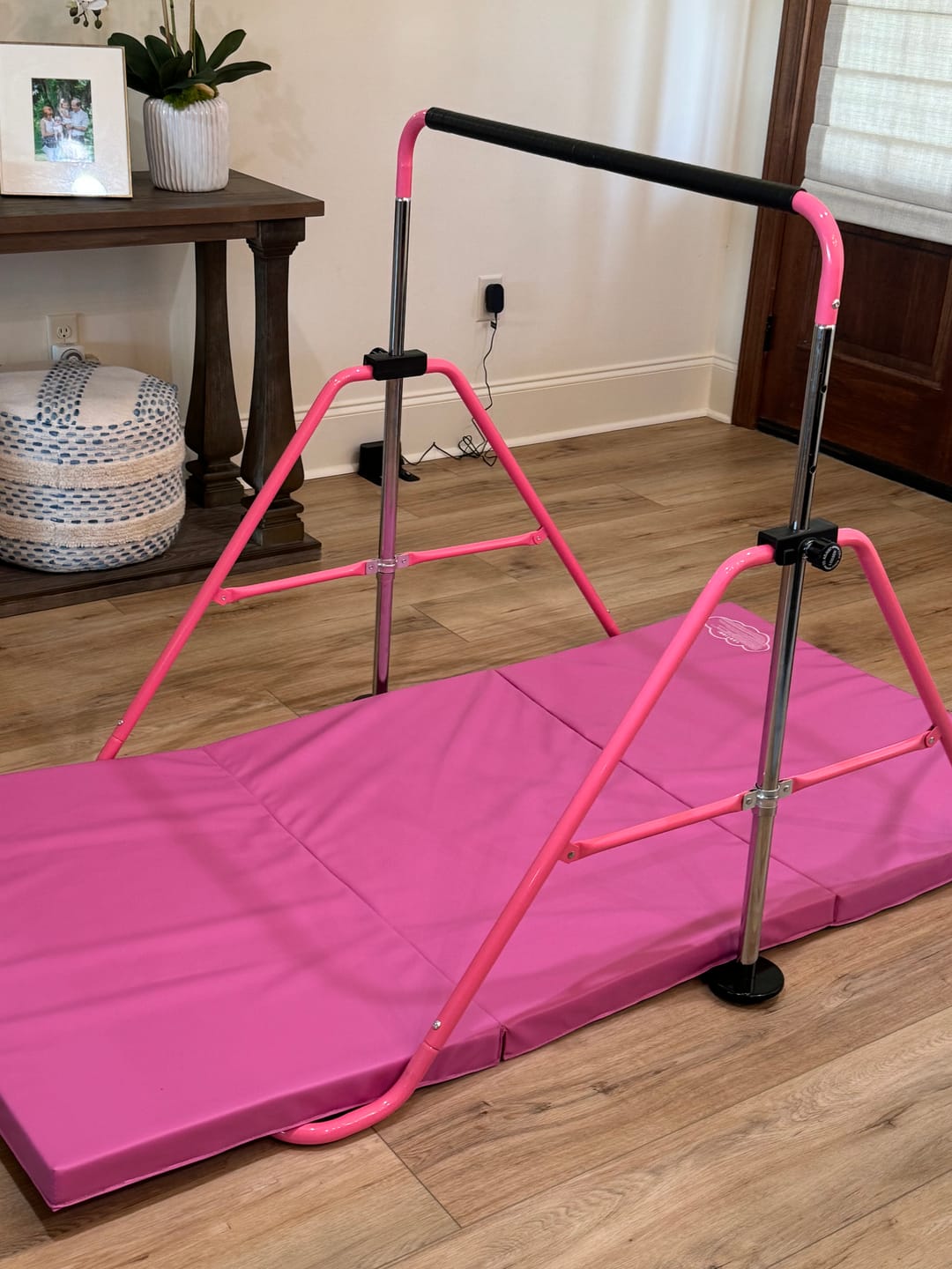 Customer photo review of 35.5" x 70.5" x 2.1" Tri-Fold Gymnastics Mat with Carrying Handles