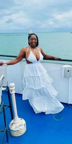 Customer photo review of Tiffany Maxi