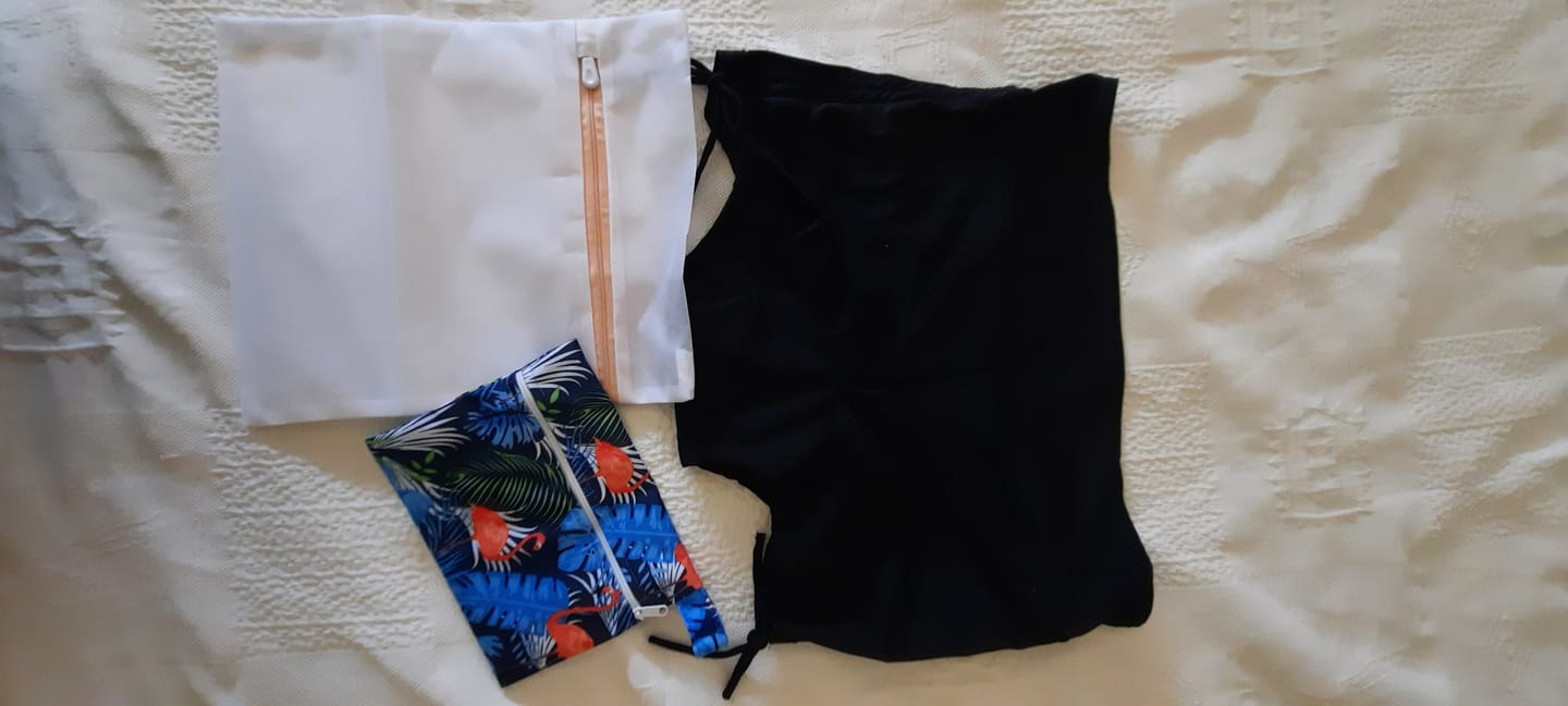 Customer photo review of Boxer de bain menstruel Morgane