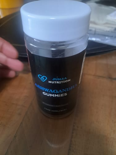Customer photo review of Ashwagandha Gummies