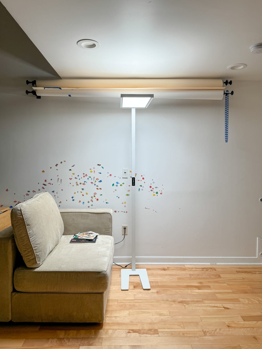 Customer photo review of GT-Lite Duo Light Eye Protection LED Floor Lamp Pro - Preorder