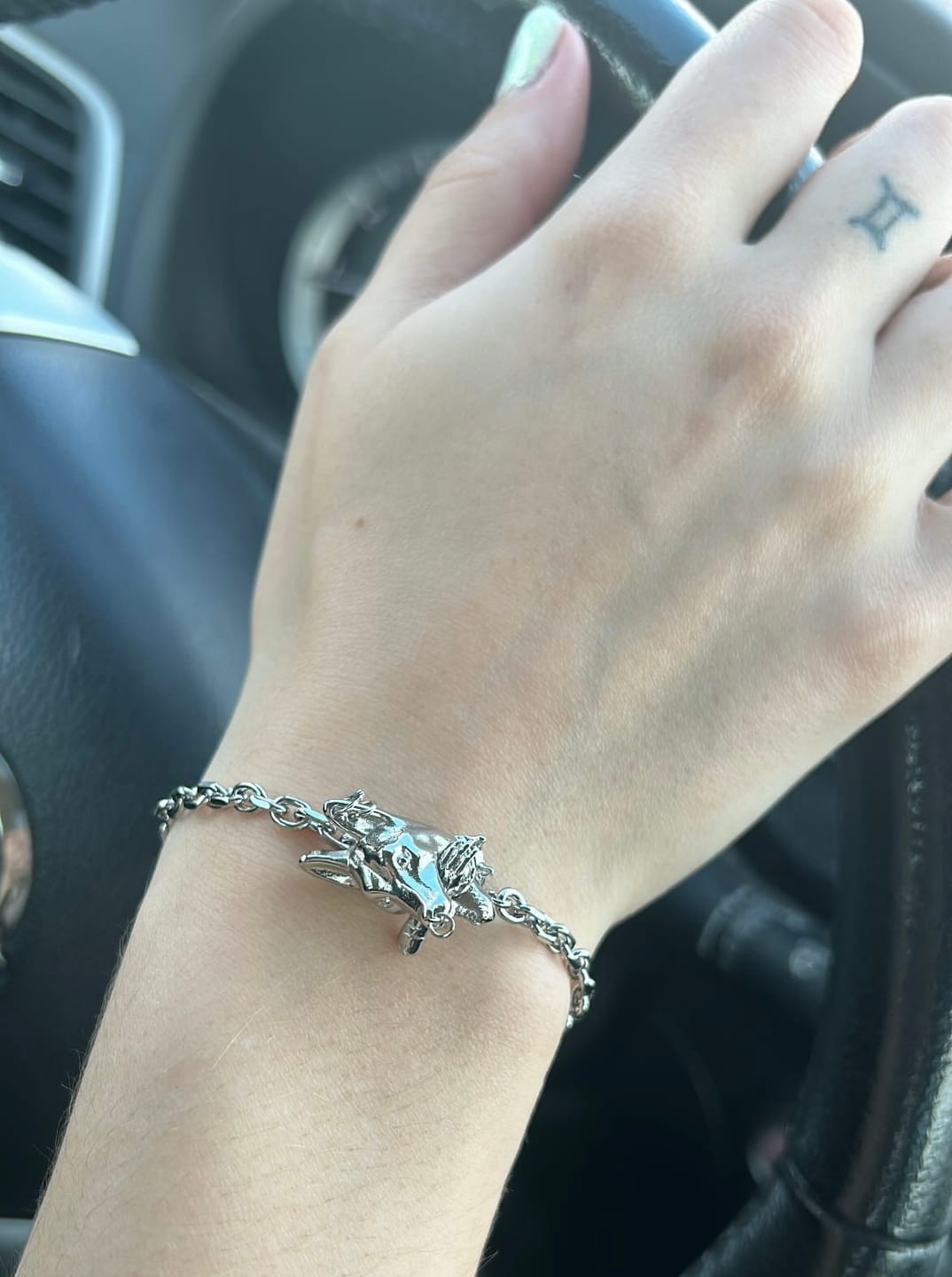 Customer photo review of HELLHOUND BRACELET