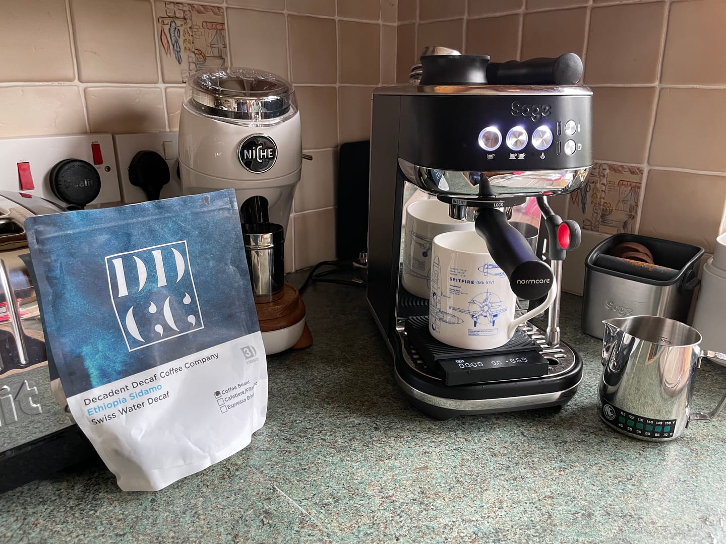 Customer photo review of Bundle of all our Swiss Water Decaf Coffees - 6 x 227g Coffees or 6 x 500g Coffees