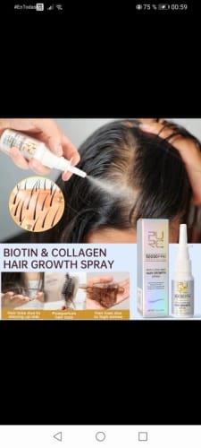 Customer photo review of Spray capillaire à croissance rapide