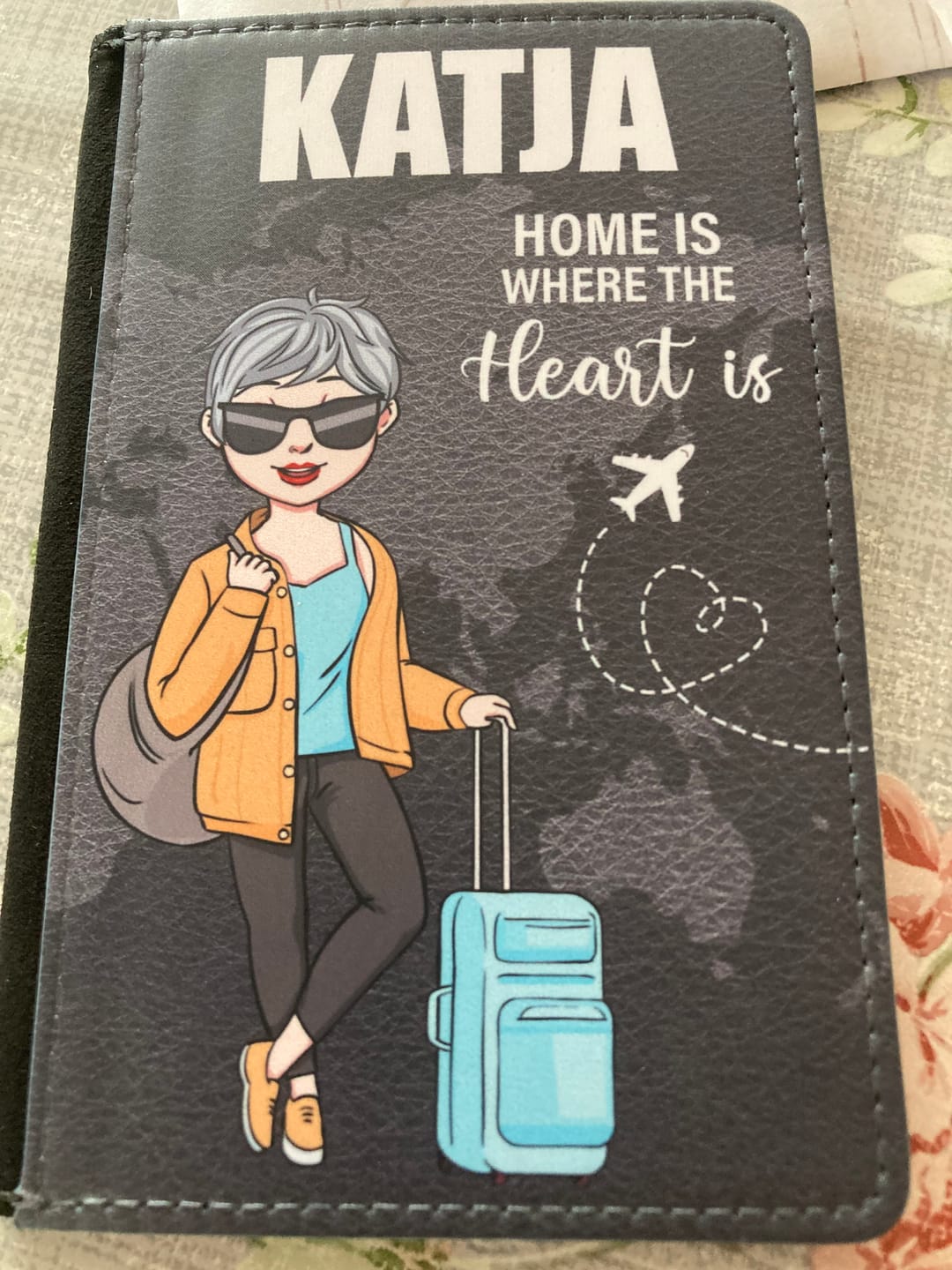 Customer photo review of Auf Reisen - Individuelle Reisepasshülle