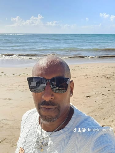 Customer photo review of VVS Moissanite Solitaire Stud Earrings