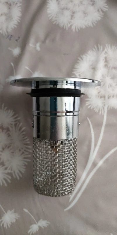 Customer photo review of Quickpop - Der innovative Abflussfilter