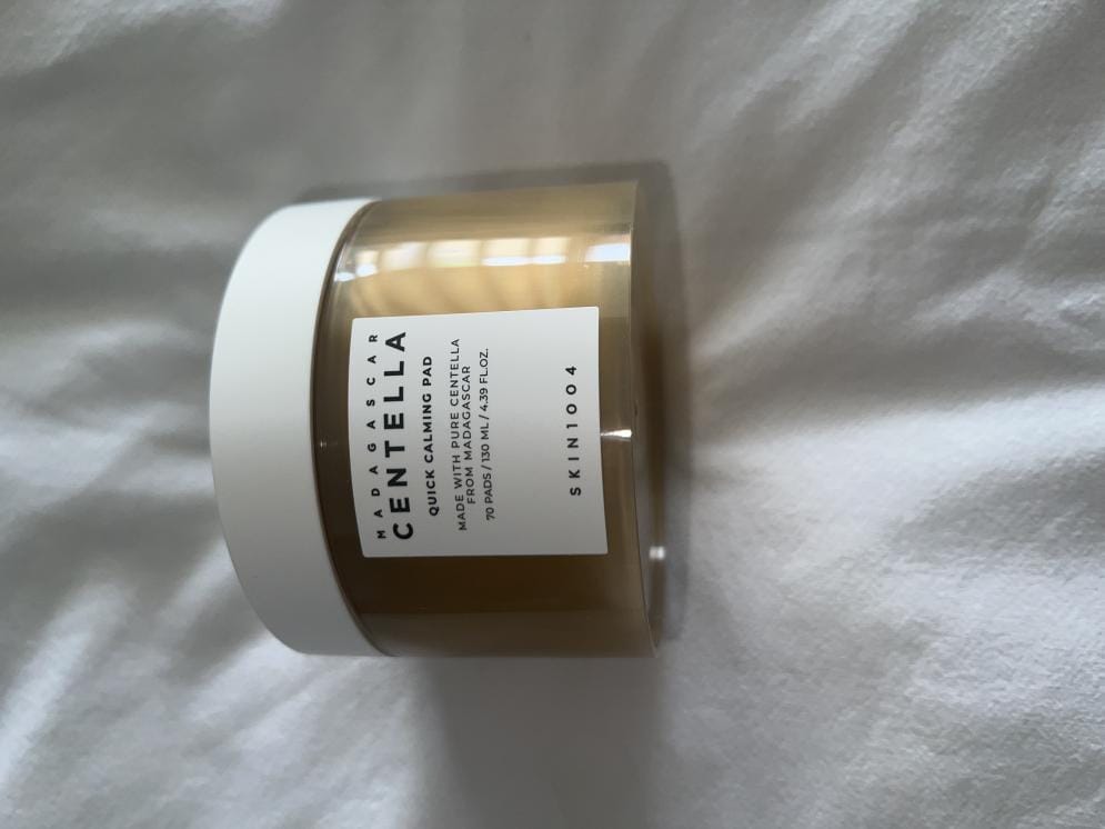 Customer photo review of SKIN1004 - Madagascar Centella Quick Calming Pad 70 PCS | Pads Calmantes