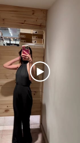 Customer video review of Enterito Halter One Piece Black