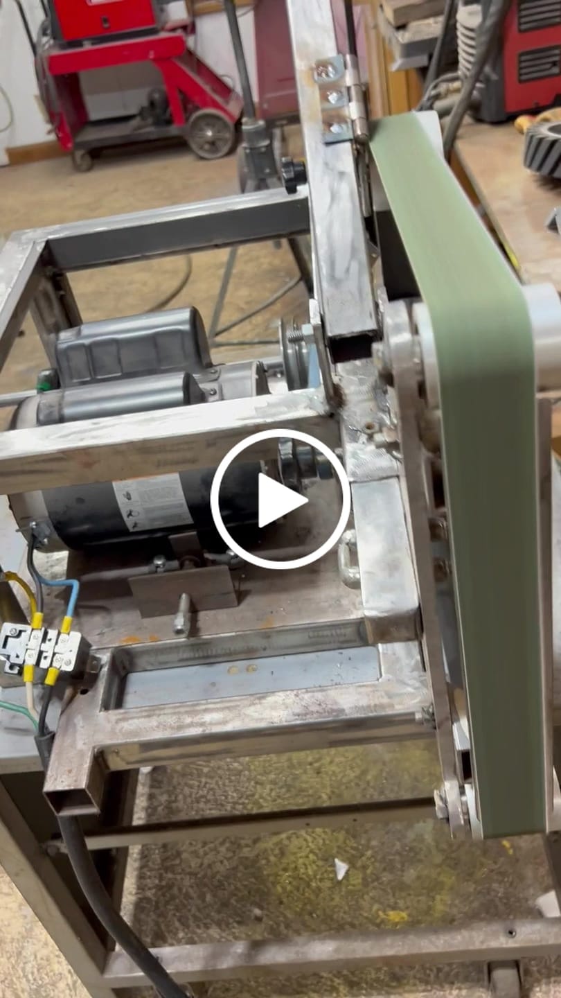 Customer video review of 2" x 72" Sanding Belts for Finishing & Sharpening