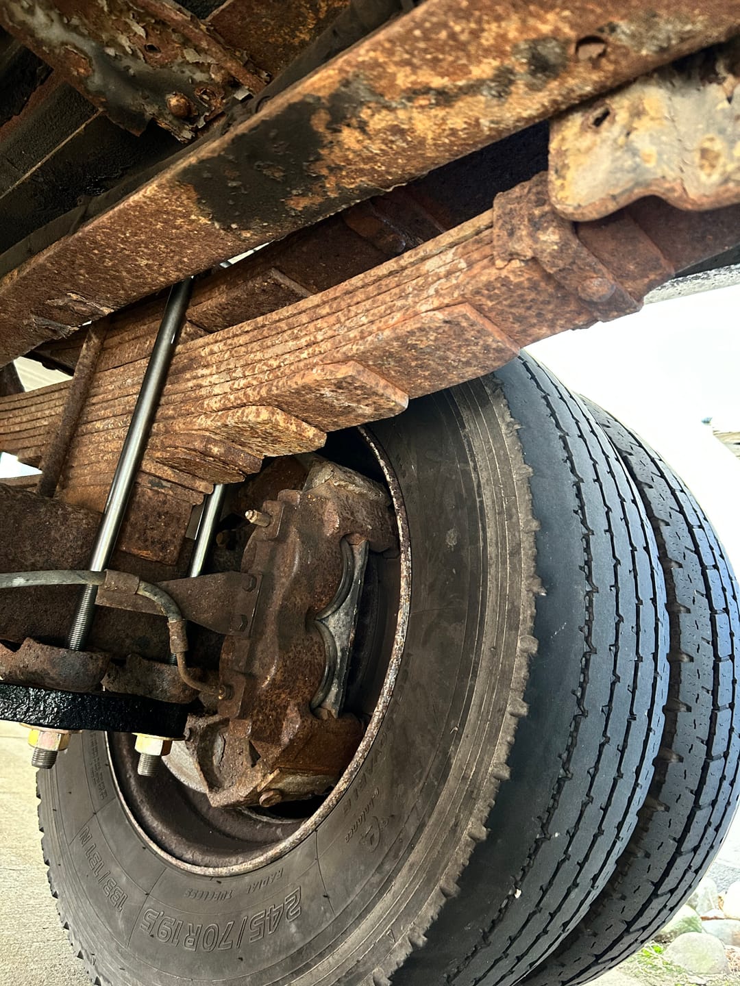 Customer photo review of 3/4 Inch Diameter Square U-Bolts
