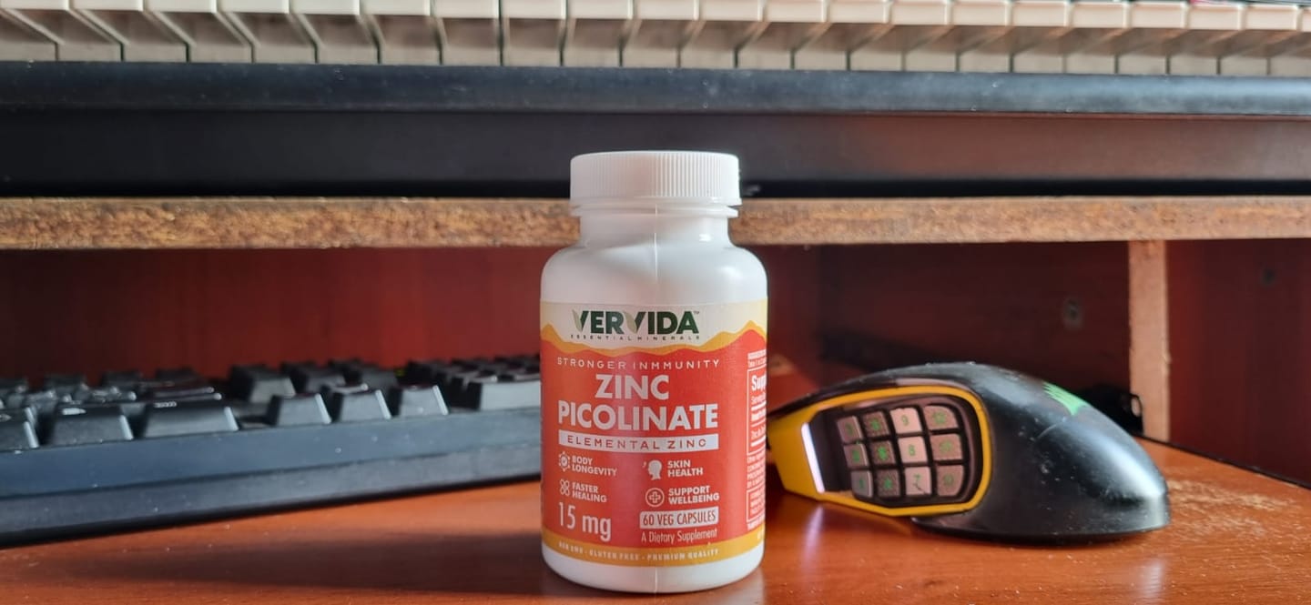 Customer photo review of Vervida Zinc Picolinate - 15 mg Per Veg Capsule
