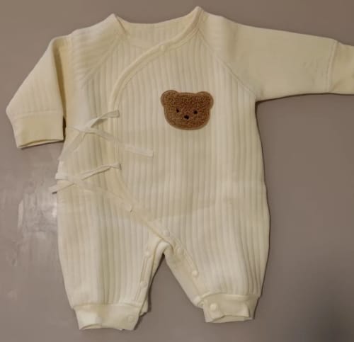 Customer photo review of Newborn Teddy Bear Onesie