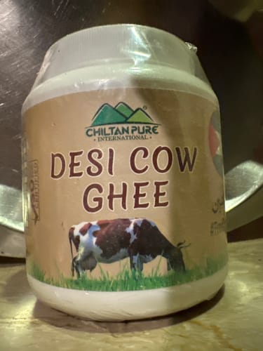 Customer photo review of Desi Cow Ghee 🐄 Strengthen Immune System, Energy Booster, Good for Heart Health ❤️, Helps in Bone Development & Aids in Weight Loss, No.1 Cow Ghee in PAK 🇵🇰