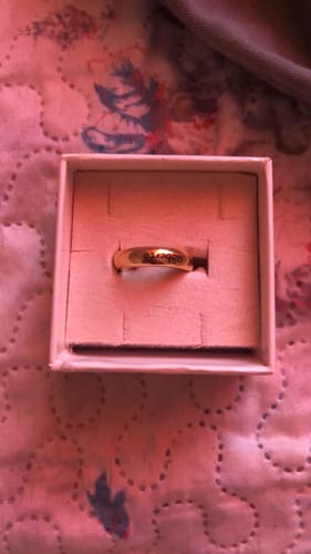 Customer photo review of Anello Fede classica 7 mm