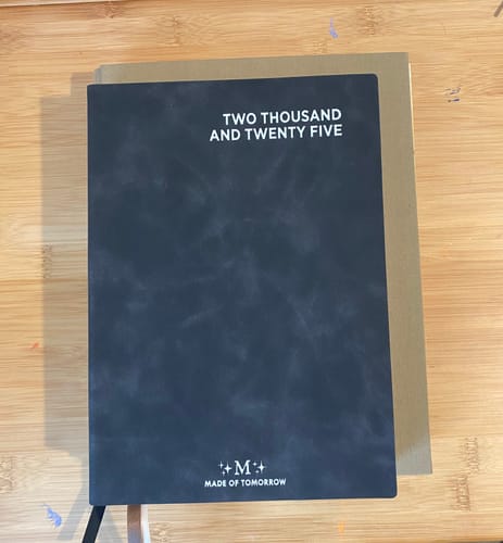 Customer photo review of 2025 A5 Daily Diary