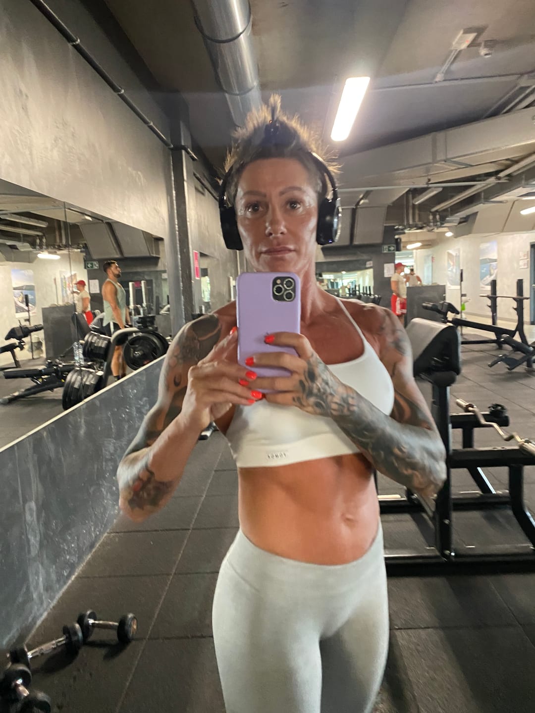 Customer photo review of Leggings Pulsar Grigio