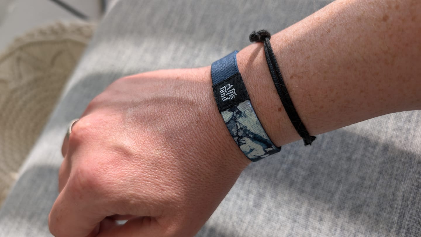 Customer photo review of I can. I will. - Elastisches Armband