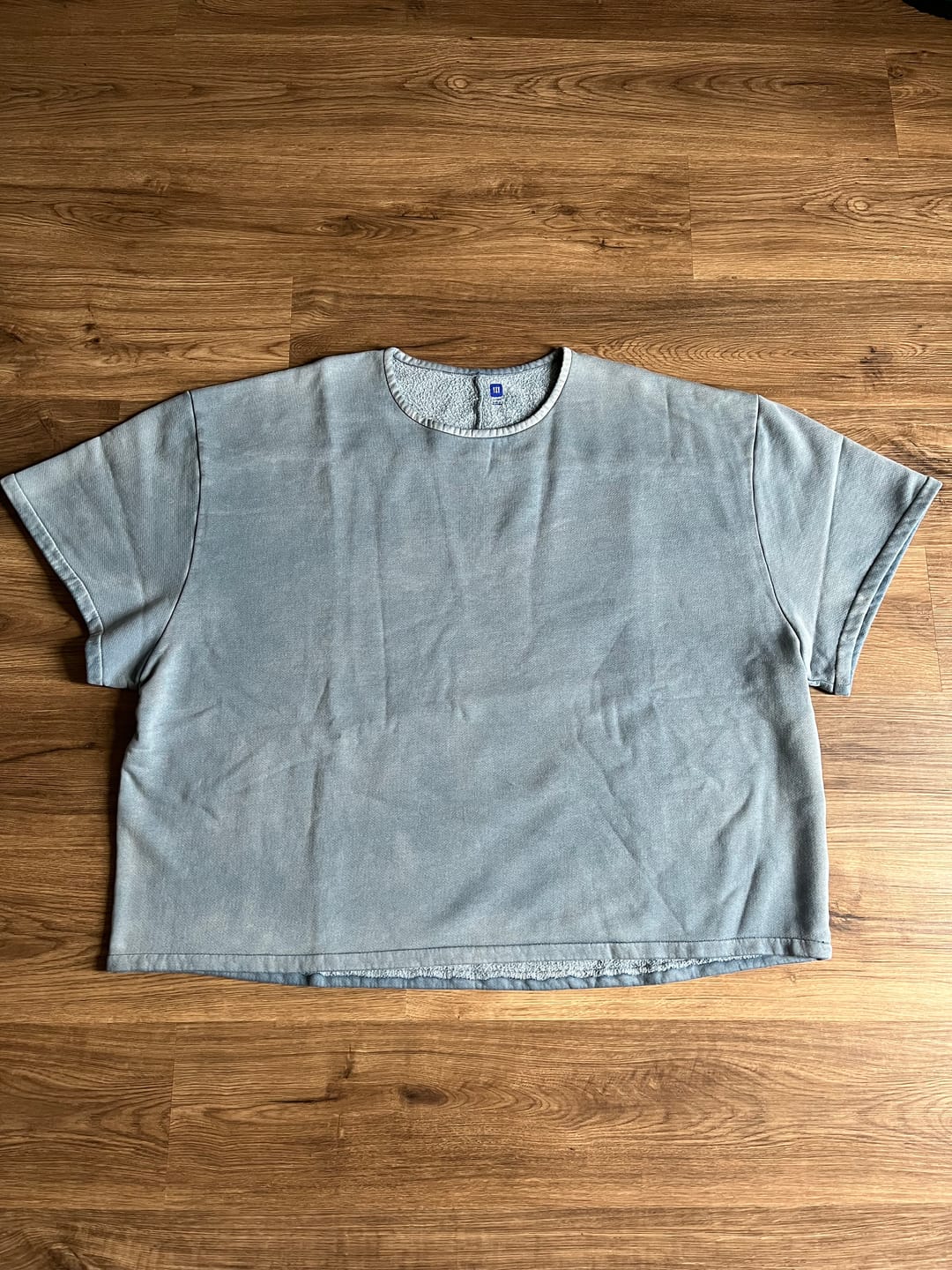 Customer photo review of Fleece Yoke Tee Back - Yeezy Gap - 3 Colors Available