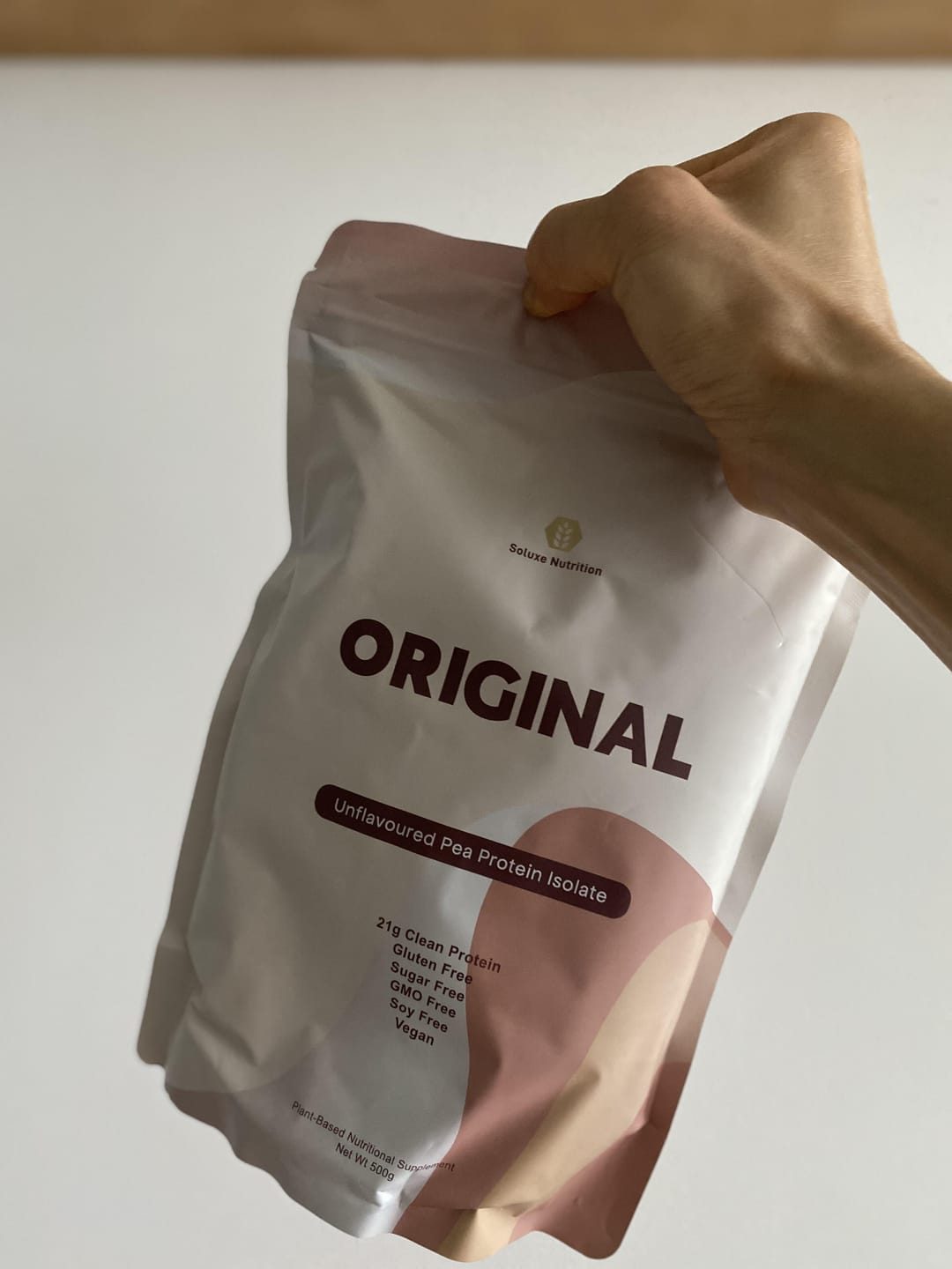 Customer photo review of Original Pea Protein Isolate - Unflavoured