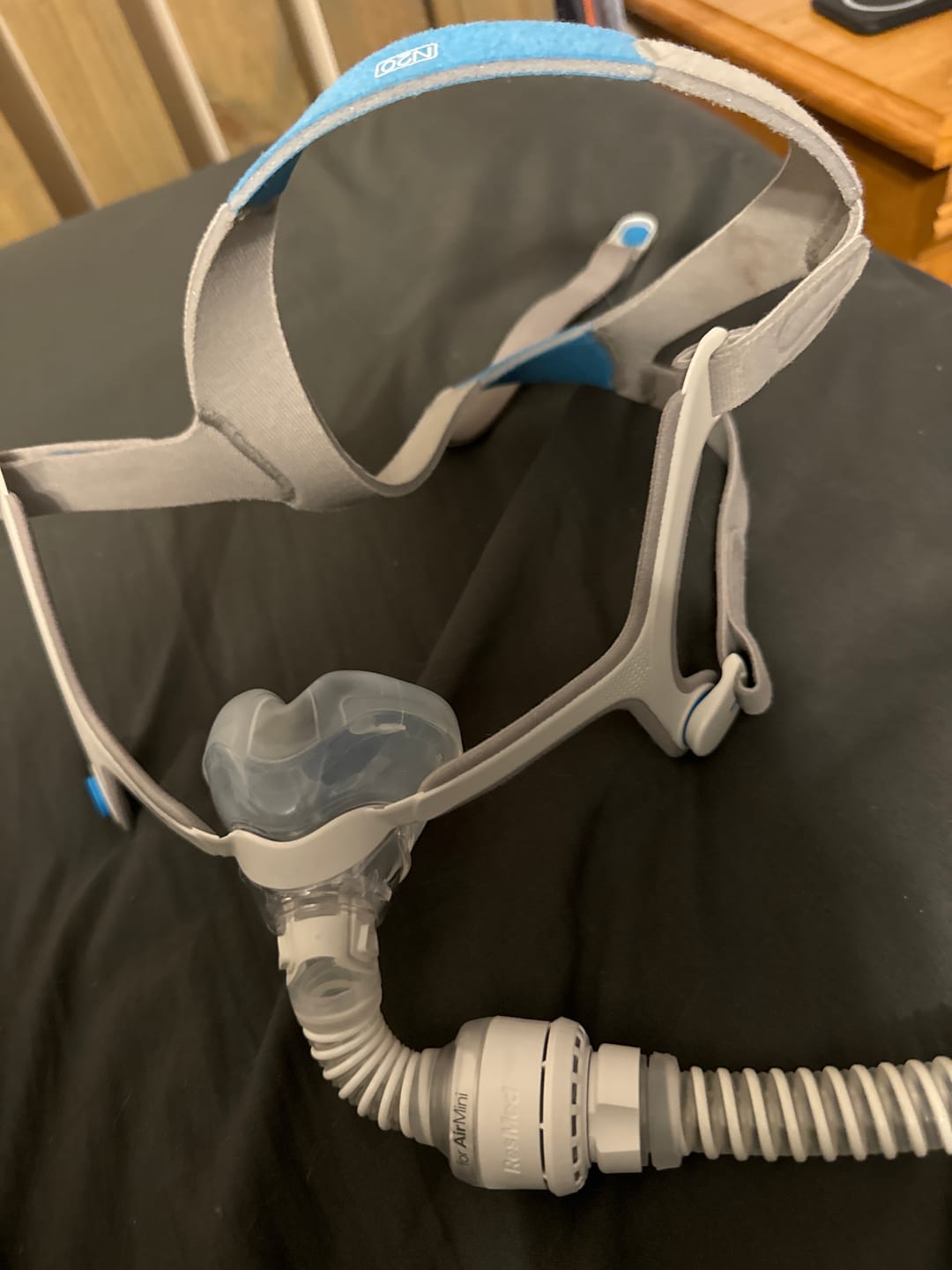 Customer photo review of ResMed AirFit™ N20 Nasal CPAP Mask Complete System Standard
